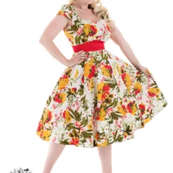 Mix Floral Picnic Dress