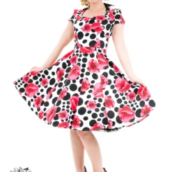 Pink Poppy Floral Isabella Dress