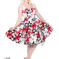 Aristocratic Floral Charlotte Dress