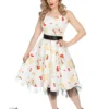 Pineapple And Cherries Swing Dress