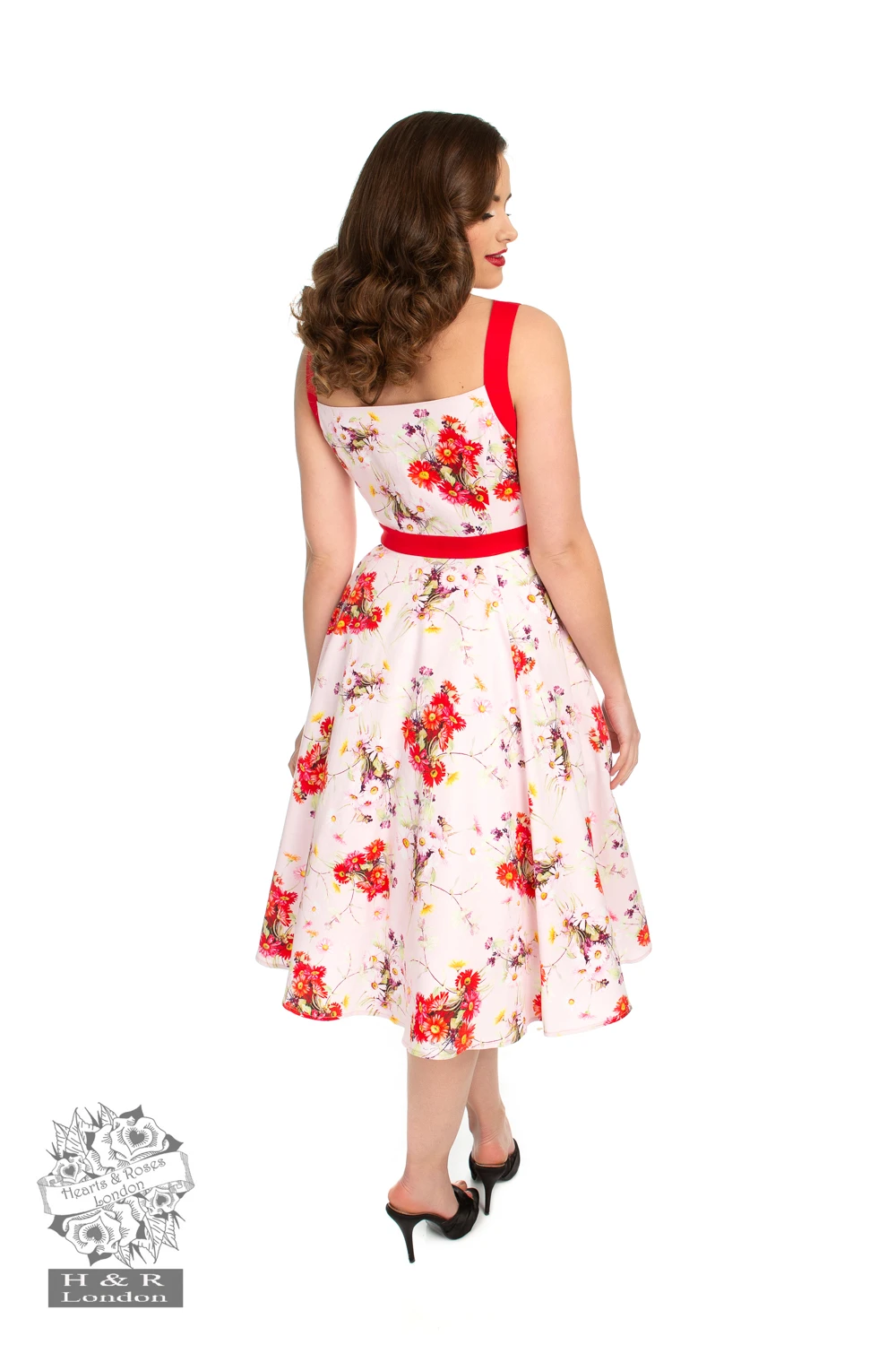 Deborah Floral Swing Dress - Image 2