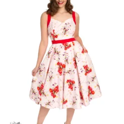 Deborah Floral Swing Dress