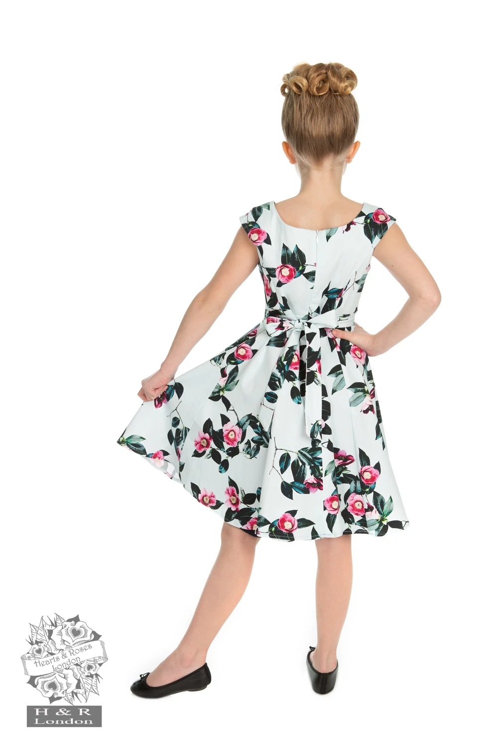 Girls Mademoiselle Swing Dress - Image 2