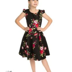 Girls Royal Ballet Tea Dress In Black
