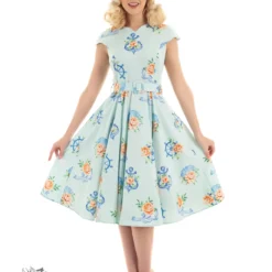 Petra Floral Swing Dress