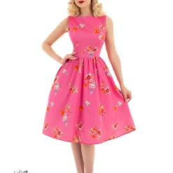 Polly Floral Swing Dress