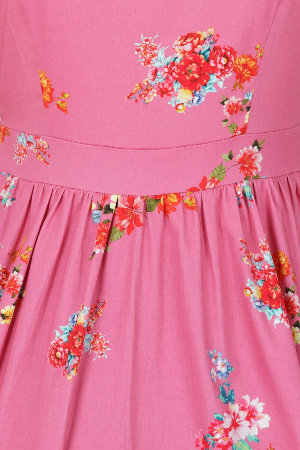 Polly Floral Swing Dress - Image 6