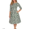 Emelda Floral Swing Dress