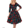 Dahlia Rose Swing Dress