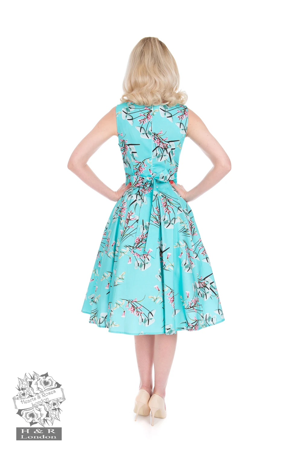 Sandra Floral Swing Dress - Image 2