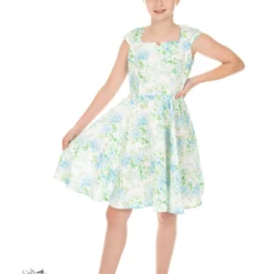 Girls Ellie Floral Swing Dress