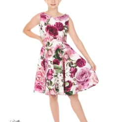 Girls Alice Floral Swing Dress