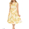 Evonne Floral Swing Dress