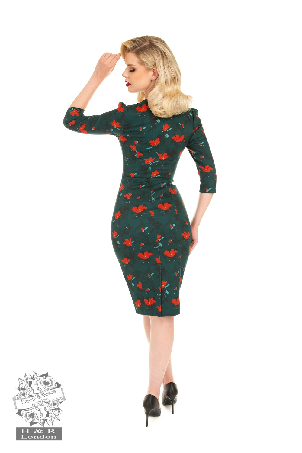 Sophie Floral Wiggle Dress - Image 2