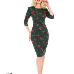Sophie Floral Wiggle Dress