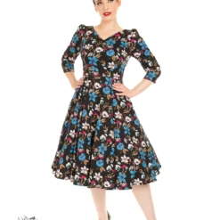 Stacy Floral Swing Dress