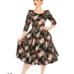 Nora Floral Swing Dress
