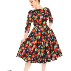 Jessica Floral Swing Dress