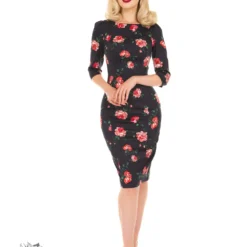 Lana Floral Wiggle Dress