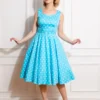 Ruth Polka Dot Swing Dress