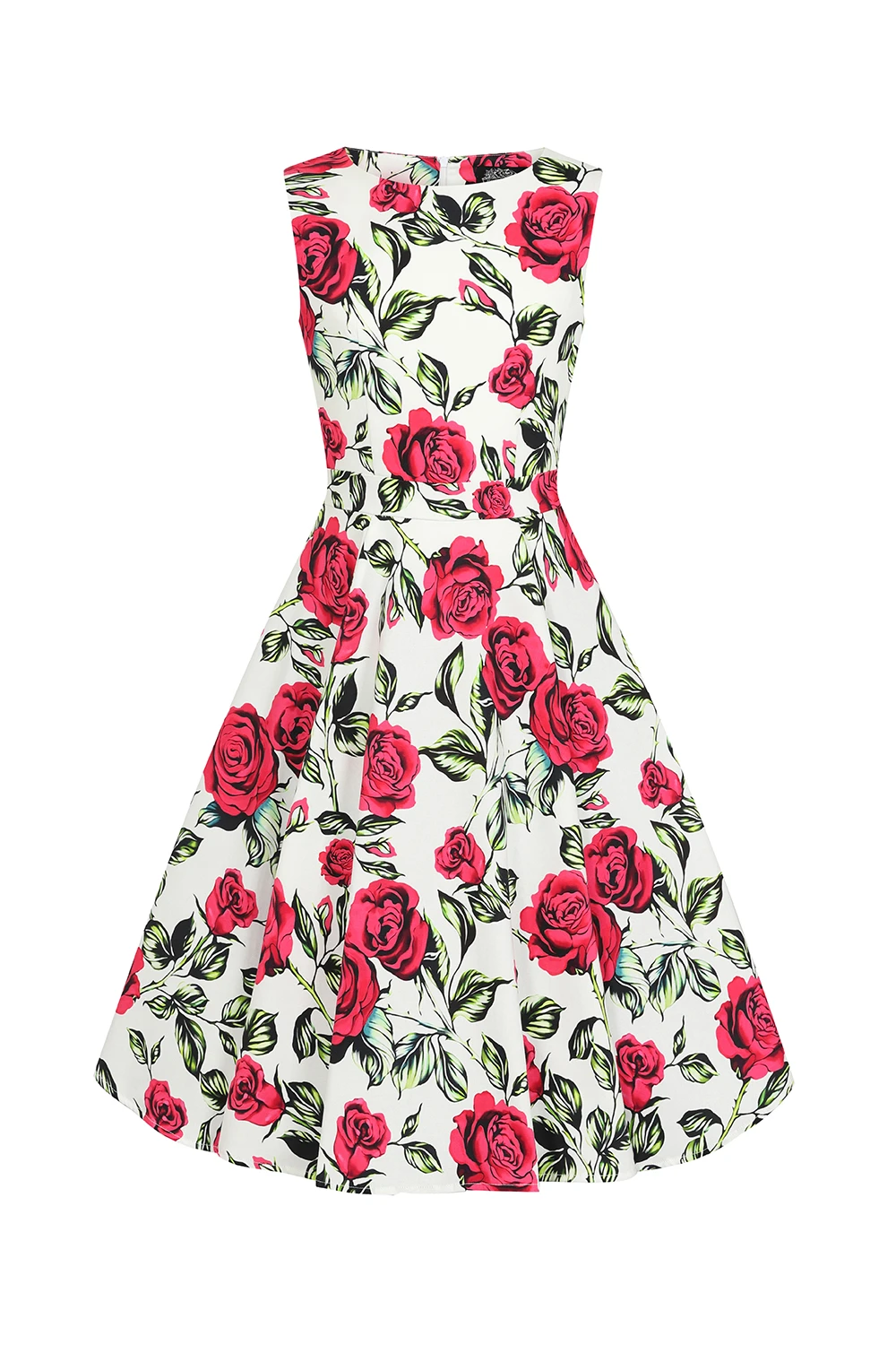 Hazel Floral Swing Dress In Kids - Image 3