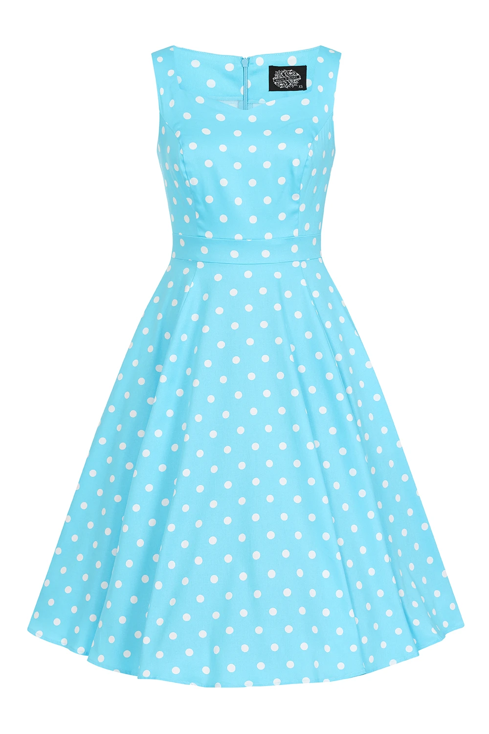 Ruth Polka Dot Swing Dress In Plus Size - Image 3