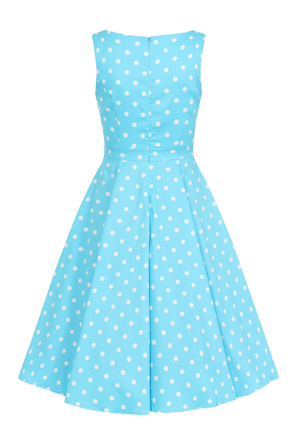 Ruth Polka Dot Swing Dress In Plus Size - Image 4