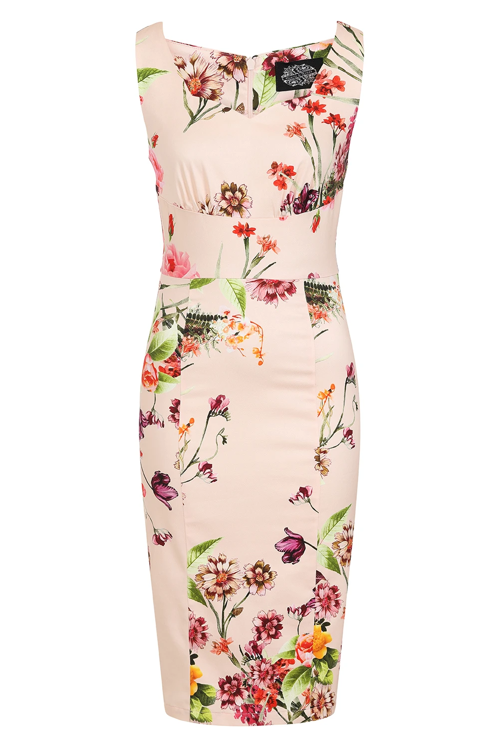 Kimberly Floral Wiggle Dress - Image 3