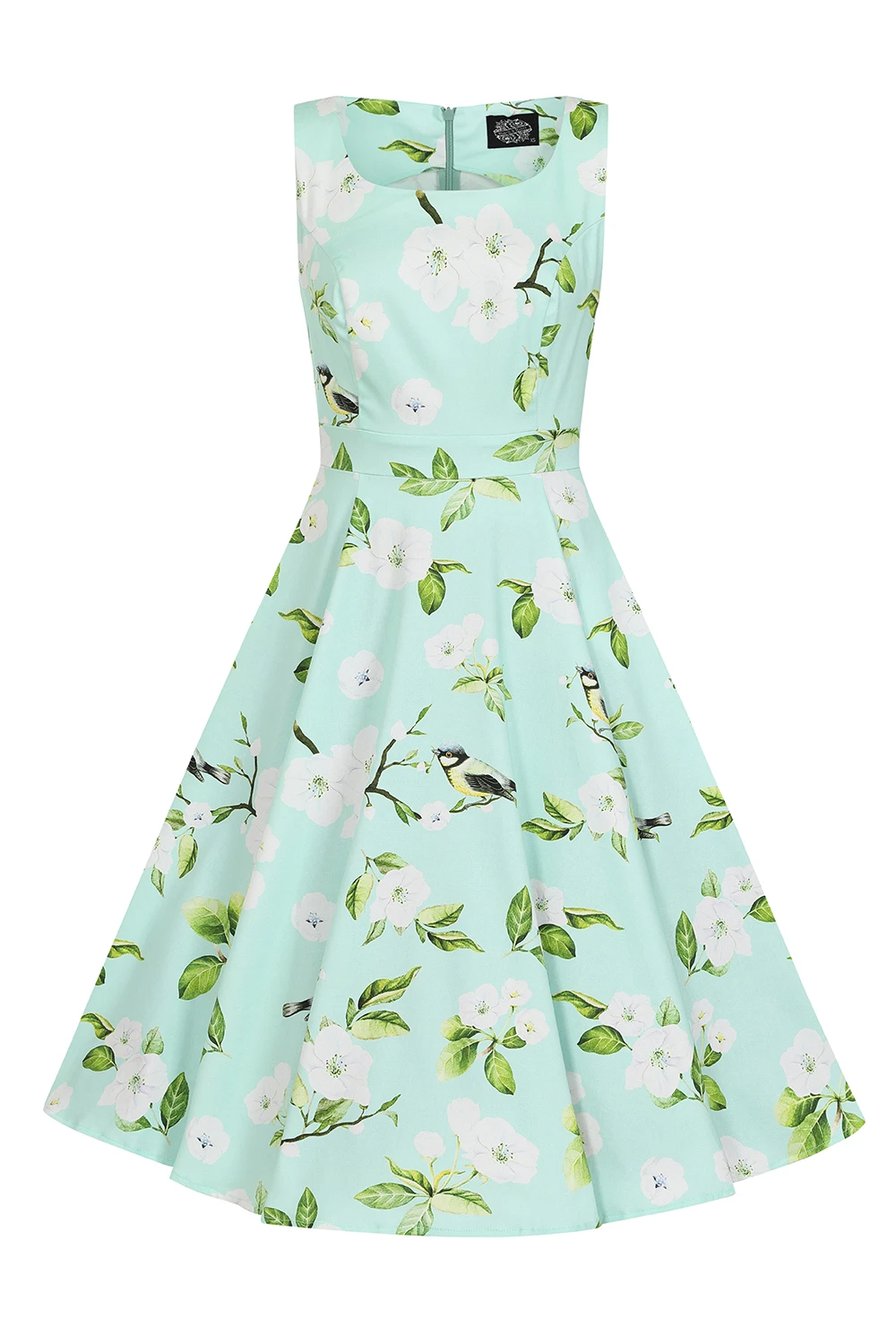 Girls Andrea Floral Swing Dress - Image 3