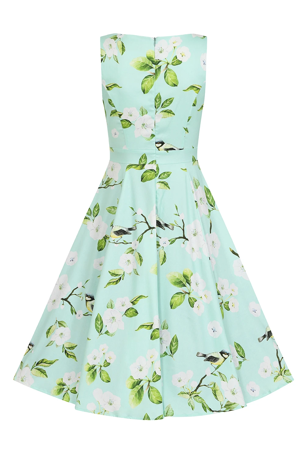 Girls Andrea Floral Swing Dress - Image 4