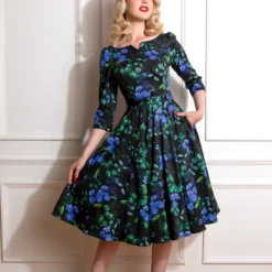 Amira Floral Swing Dress