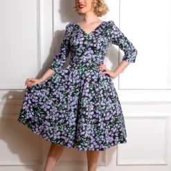 Aoife Floral Swing Dress