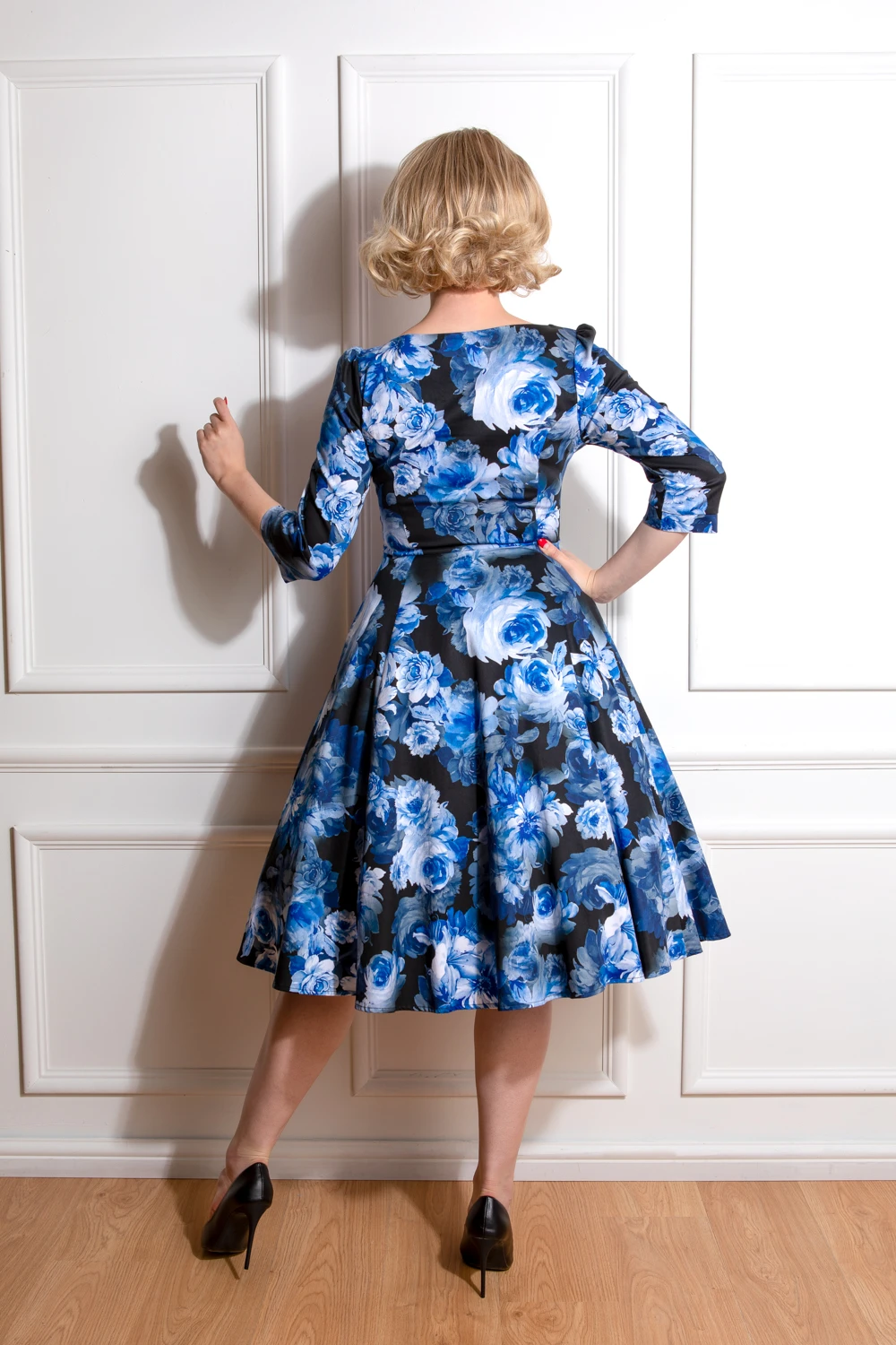 Valentina Floral Swing Dress - Image 2