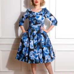 Valentina Floral Swing Dress