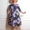 Charlotte Floral Swing Dress