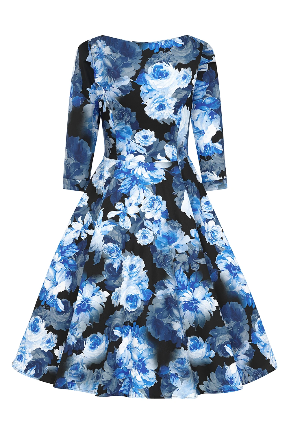 Valentina Floral Swing Dress - Image 4