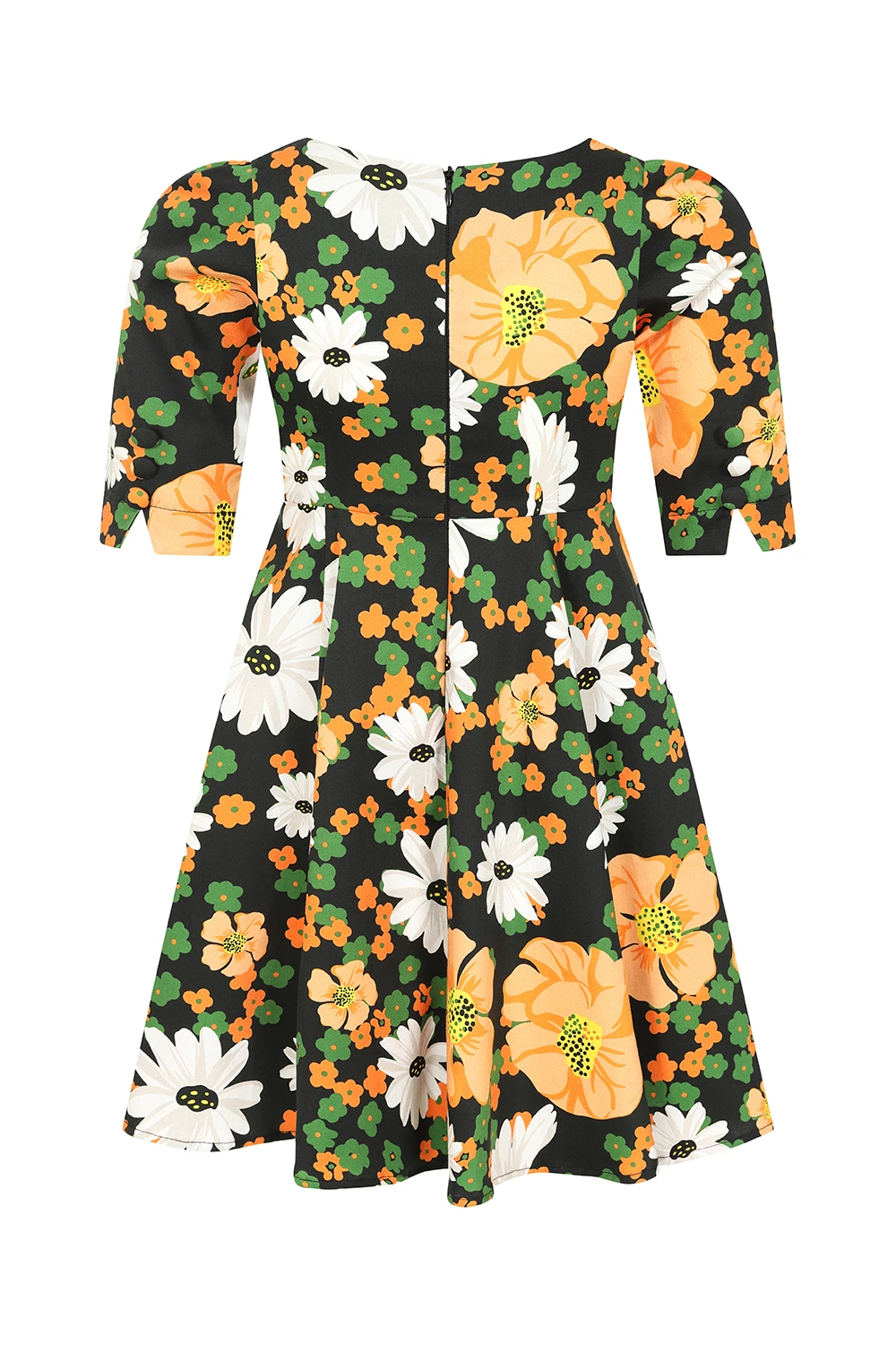 Tessa Floral Swing Dress In Kids - Image 4