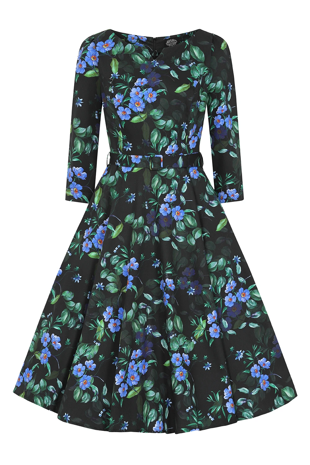 Amira Floral Swing Dress - Image 3