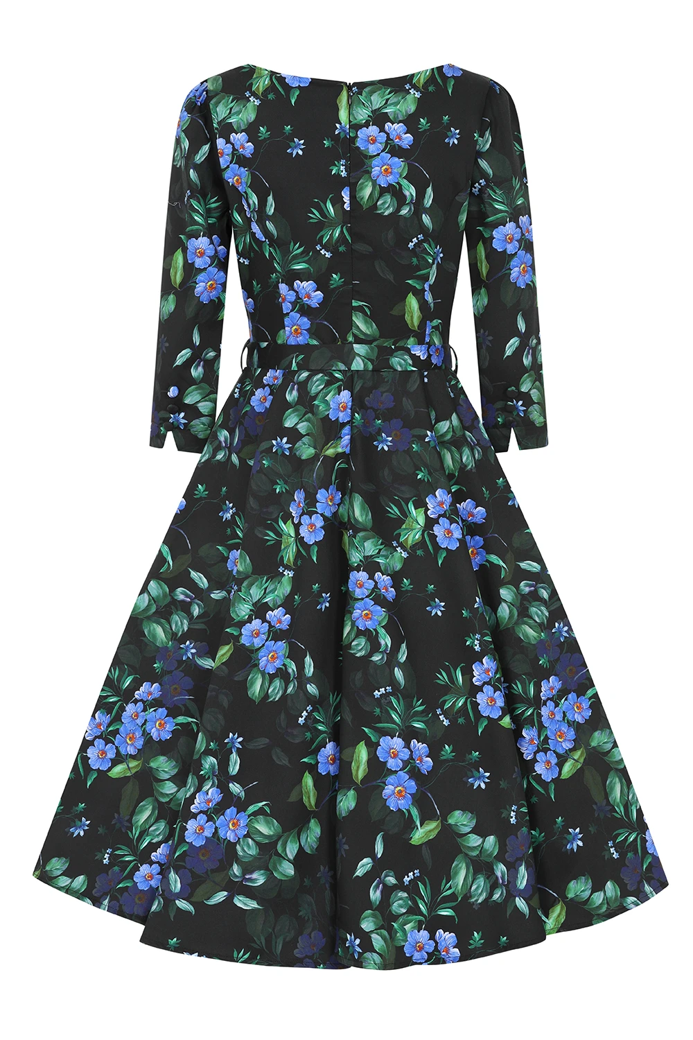 Amira Floral Swing Dress - Image 4