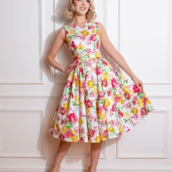 Dawn Floral Swing Dress