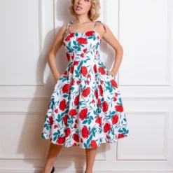 Della Floral Swing Dress