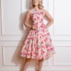 Leah Floral Swing Dress