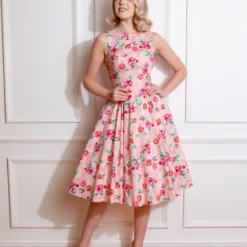 Leah Floral Swing Dress