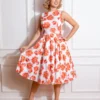 Claire Floral Swing Dress
