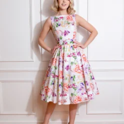 Harper Floral Swing Dress