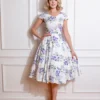 Lucie Floral Swing Dress