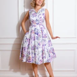 Lena Floral Swing Dress