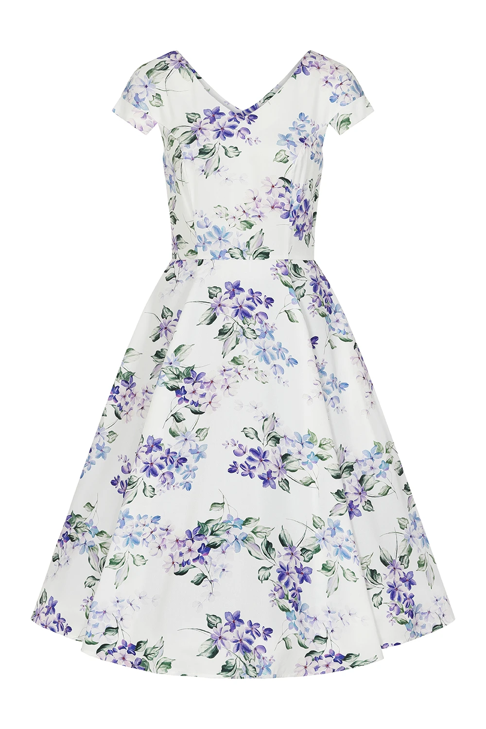 Lucie Floral Swing Dress - Image 3