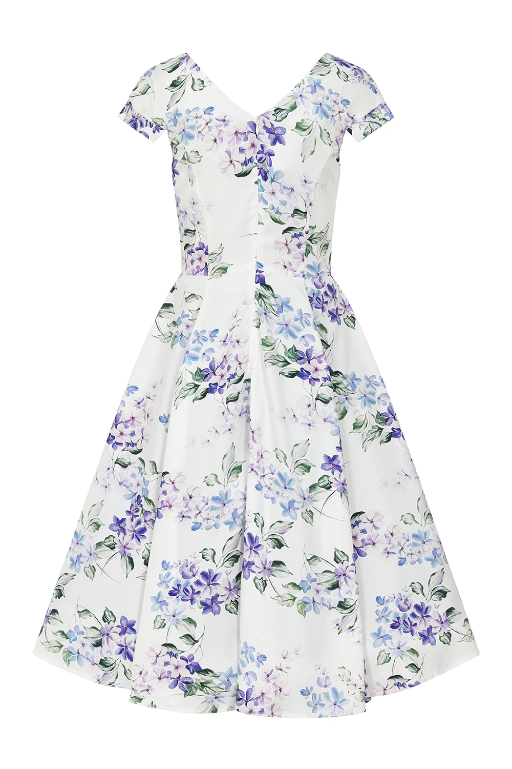 Lucie Floral Swing Dress - Image 4