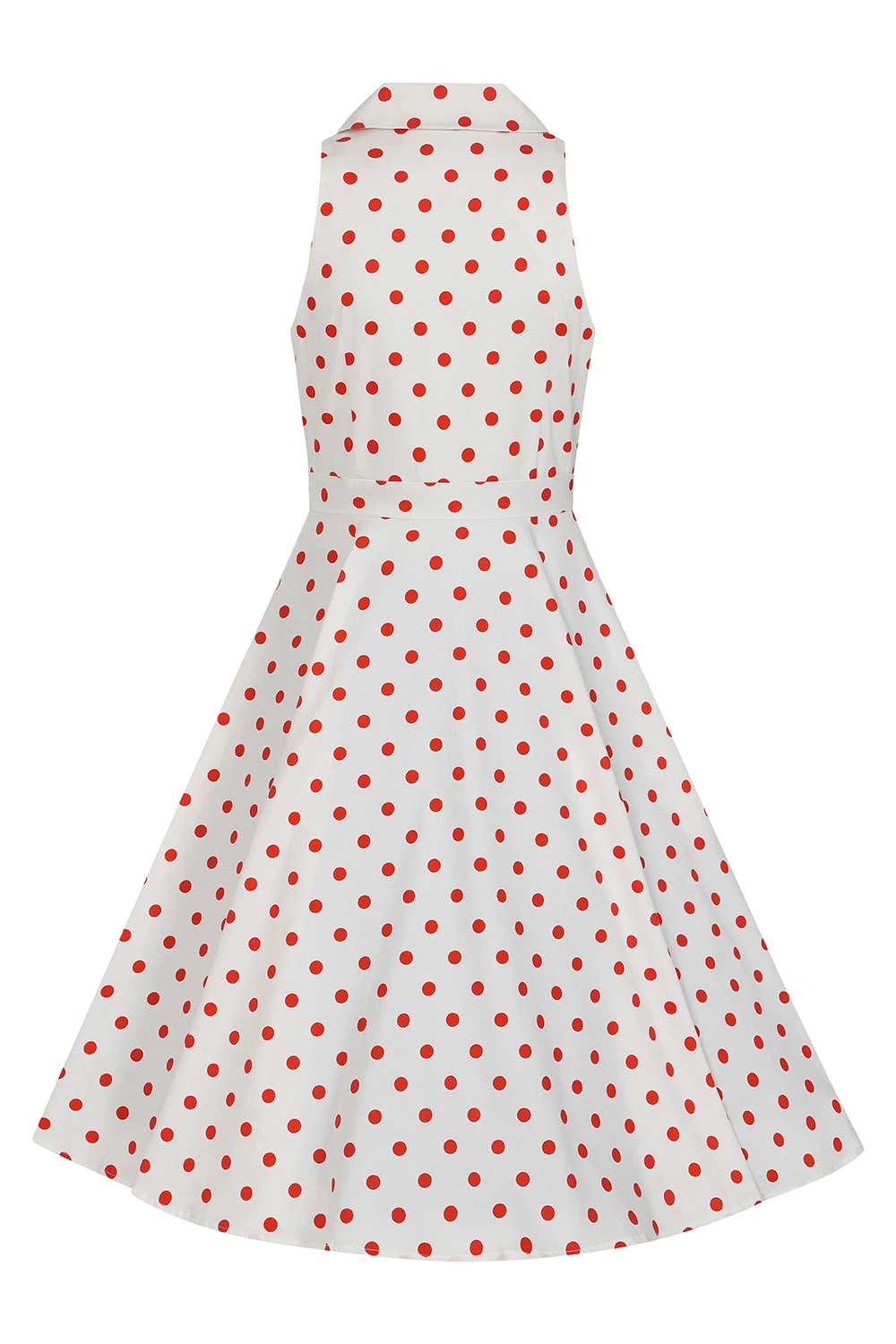 Georgia Polka Dot Swing Dress - Image 4
